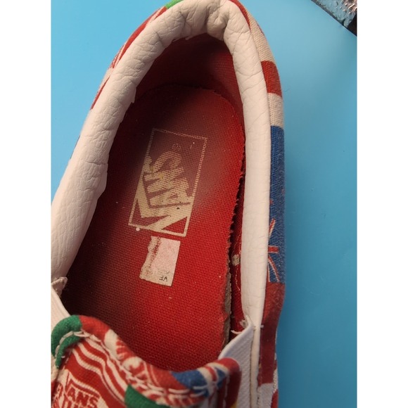 2018 World Cup Flag Vans Mens‎  Mulitcolor Size 7 Women\'s 8.5 main image 11